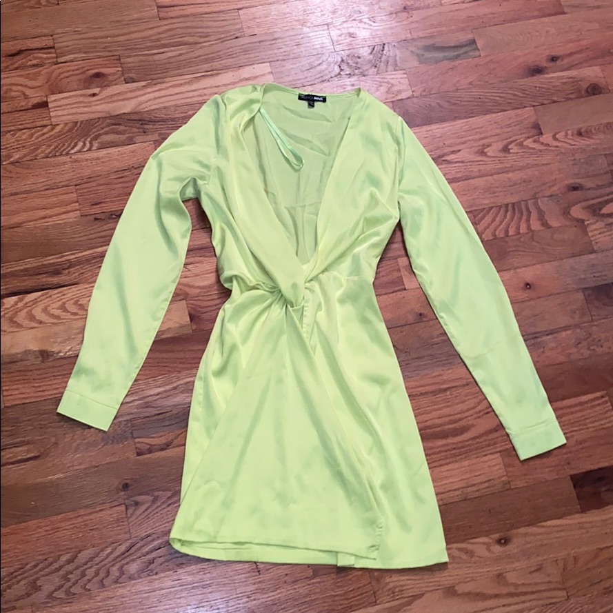 Lime Green Dress